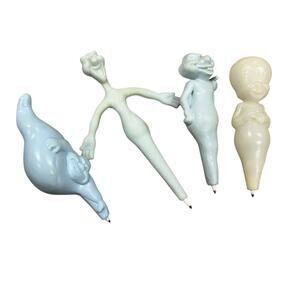 1996 QOC TM Harvey Casper The Ghost Quaker Oats Pen Set As Pictured Ink Dried Up